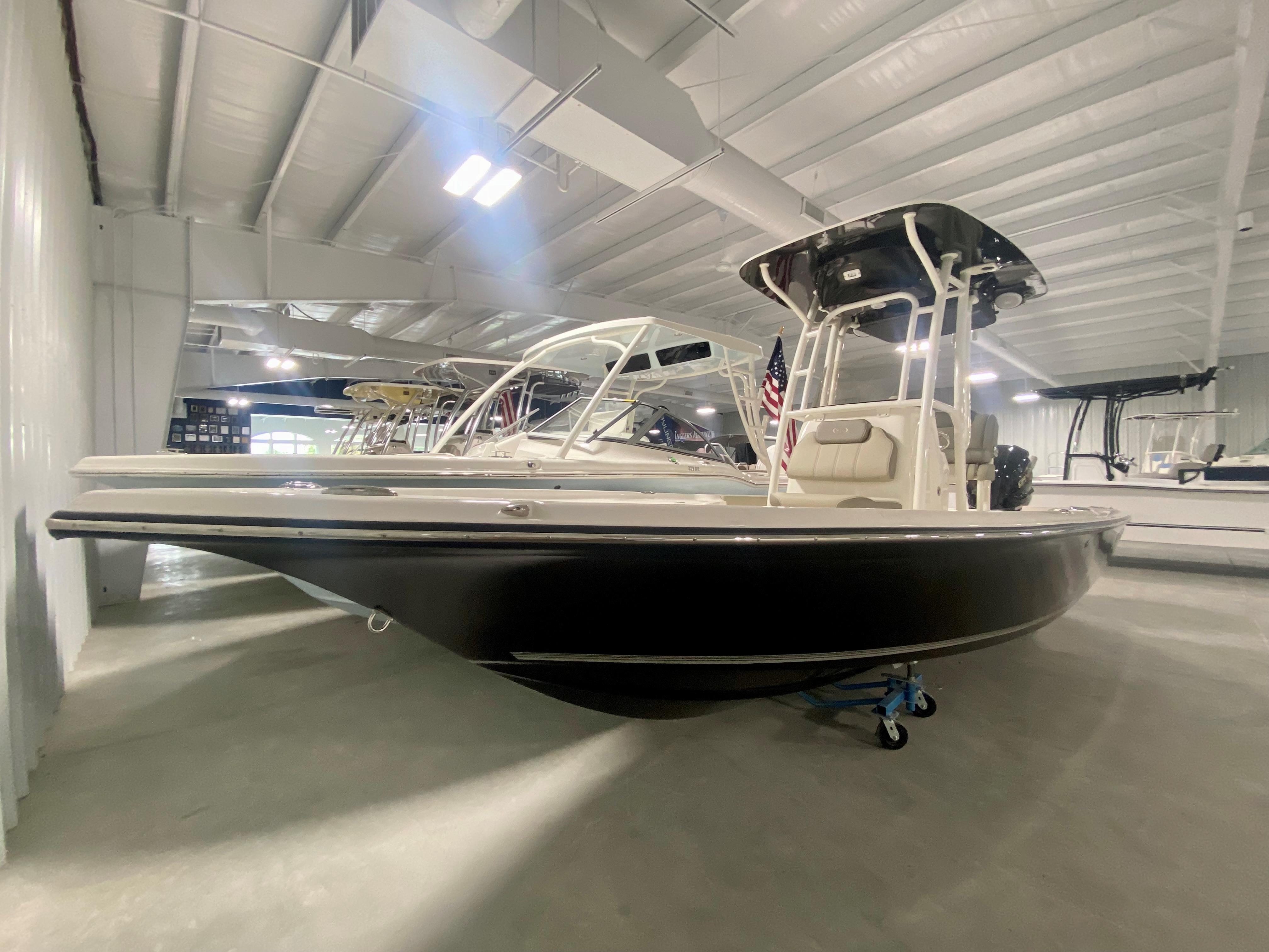 New 2024 Key West 230 Bay Reef Solid Black Boat for Sale Anglers Marine